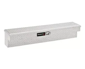 TrailFX Side Mount Sgl Lid Dia Tread Bright Pol 16 Gauge Alum 72x11.25x11